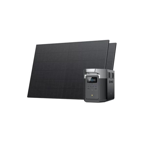 ecoflow delta max solar generator 2 x rigid pv400w